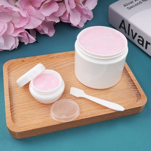 Cosywell Travel Containers Travel Size Containers for Toiletries Cream Jars 6PCS Refillable Leak-proof Travel Accessories with Lid for Lotion Cosmetic Makeup Body Cream - Image 4